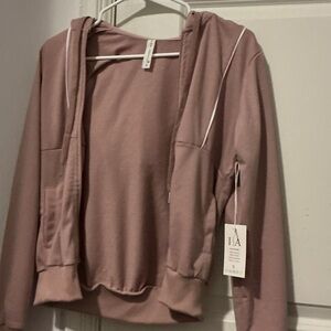 Women's Pink Hoodie Sweater